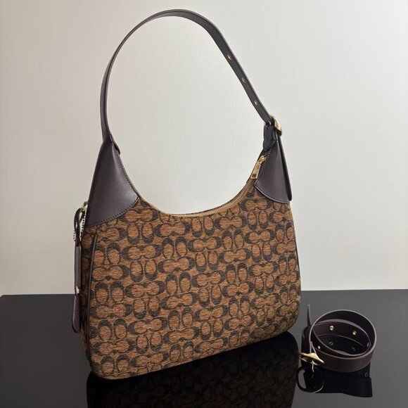 COACH Women's Fabric Leather Shoulder Bag, size 37*21*7 cm - Picture 3 of 8